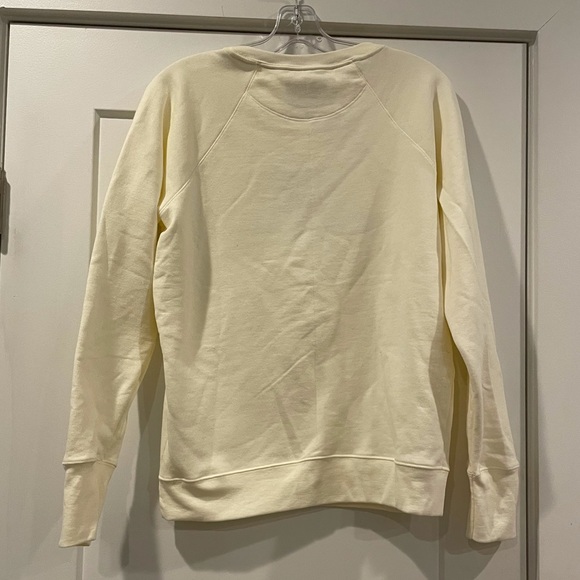 NEW White/Yellow Iridescent Champion Sweatshirt - Picture 5 of 12